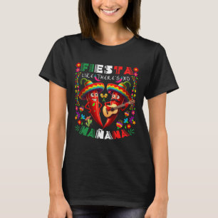 Camiseta Festa Como Se Não Houver Amanhã Cinco De Mayo Mexi