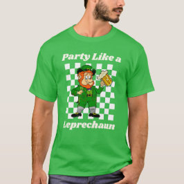 Camiseta Festa como um Leprechaun