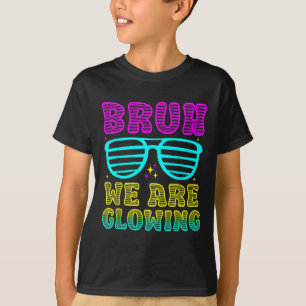 Camiseta Festa Correspondente Bruh Estamos Brilhando Na Min