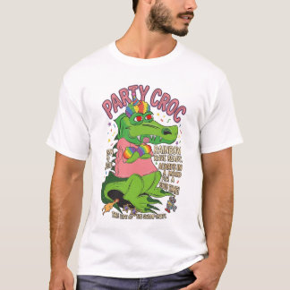 Camiseta Festa da Chuva de Cores no Pântano
