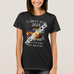 Camiseta Festa da Garota do Partido Trmp 2026 Mãe Pai Gradu
