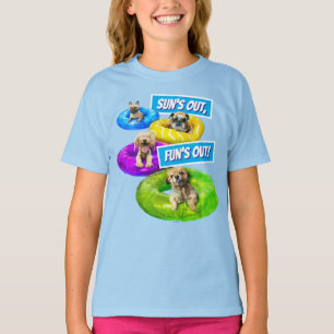 Camiseta Festa da Piscina do Cachorro