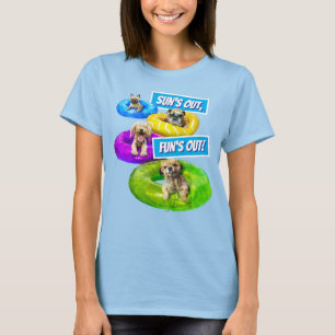 Camiseta Festa da Piscina do Cachorro