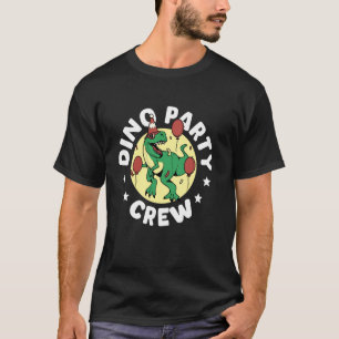 Camiseta Festa da Turma do Dino Dinossauro Aniversário de D