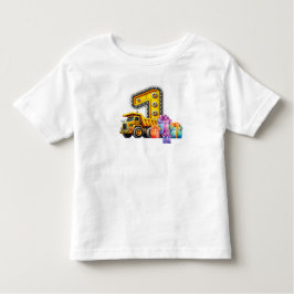 Camiseta Festa de 1º Aniversário de Construção