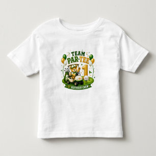 Camiseta Festa de 1º aniversário de golfe