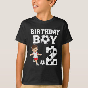 Camiseta Festa de 2 Anos de Idade, 2º Aniversário, Menino A