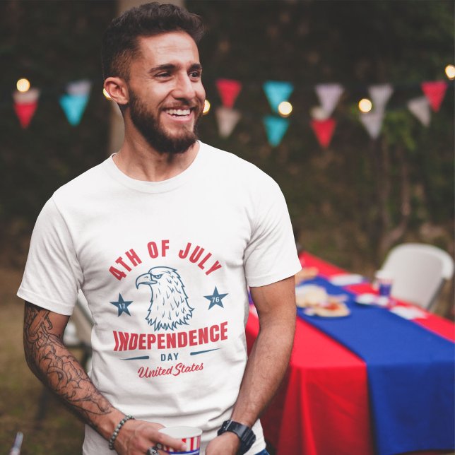 Camiseta Festa de 4 de Julho (4th of July t-shirt)
