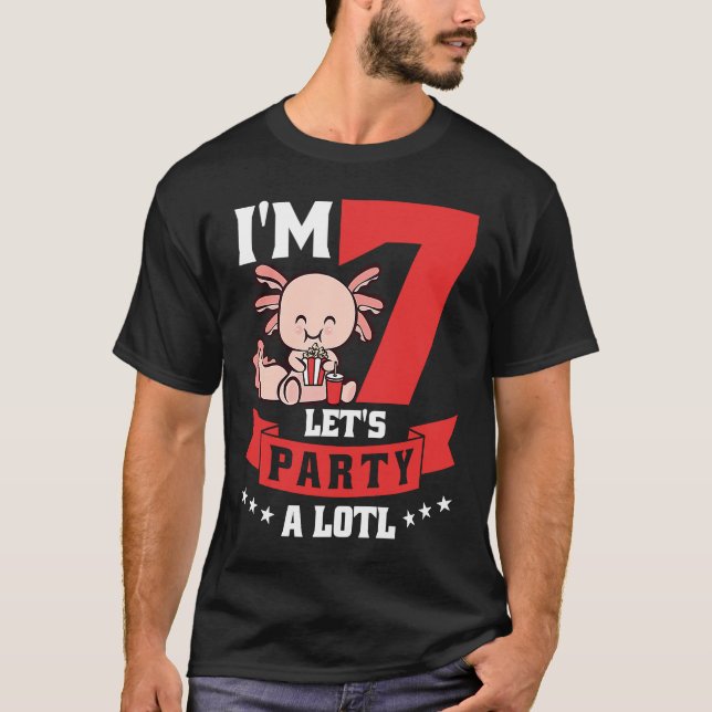 Camiseta Festa de 7 vamos e Lotl (Frente)