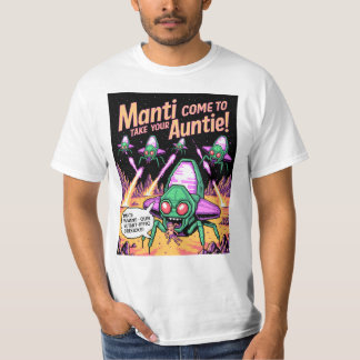 Camiseta Festa de Abdução dos Alienígenas de Manti! Defende