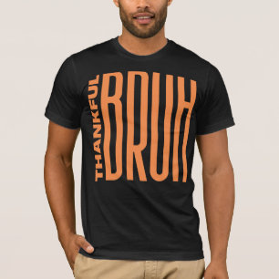Camiseta Festa de Ação de Graças à Família de Combinação de