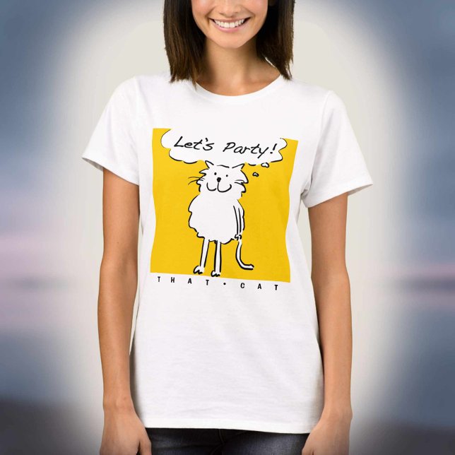 Camiseta Festa de Amantes de Gatos (Criador carregado)