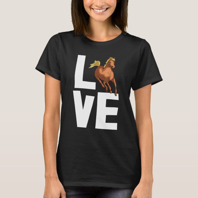 Camiseta Festa de Amor com Cavalos Cavalos Andando Cavaleir (Frente)