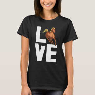 Camiseta Festa de Amor com Cavalos Cavalos Andando Cavaleir