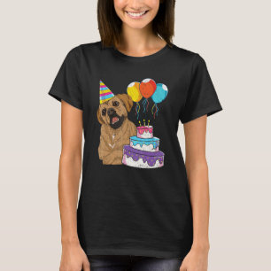 Camiseta Festa de Aniversário Animal de Estimação Cachorro