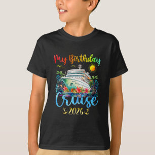 Camiseta Festa de Aniversário Cruzeiro Navio de Festa 2026