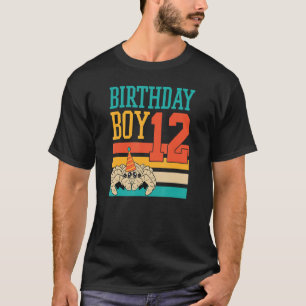 Camiseta Festa de Aniversário da Aranha-Aranha Boca-Pulga,