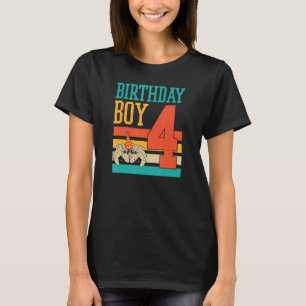Camiseta Festa de Aniversário da Aranha-Aranha de Salto, de