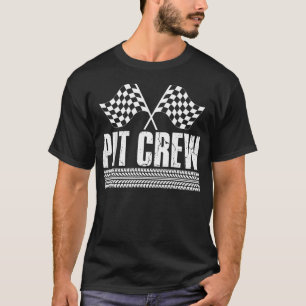 Camiseta Festa de Aniversário da Equipe de Pit para Família