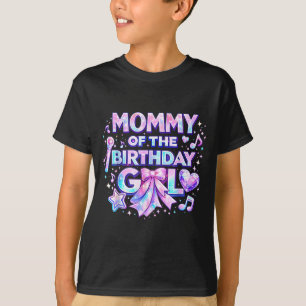 Camiseta Festa de aniversário da família combinando mamãe d