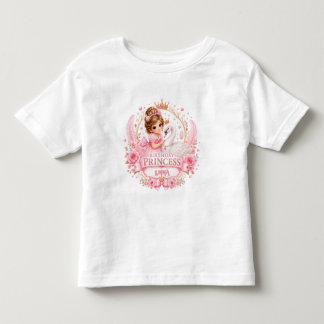 Camiseta Festa de Aniversário da Princesa Cisne Conto de Fa