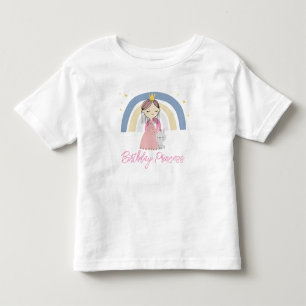 Camiseta Festa de Aniversário da Princesa Fofa