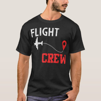 Camiseta Festa de Aniversário da Tripulação Aérea Avião Pil