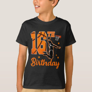 Camiseta Festa de Aniversário de 16 Anos Tema Esqueleto par