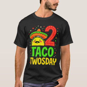 Camiseta Festa de Aniversário de 2 anos do Cinco De Mayo Ta