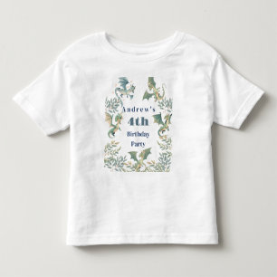 Camiseta Festa de Aniversário de 3, 4 e 5 anos dos Meninos