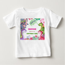 Festa de Aniversário de 4 anos da Menina Dinossaur