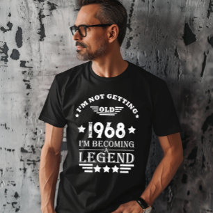 Camiseta Festa de aniversário de 55.a safra personalizada