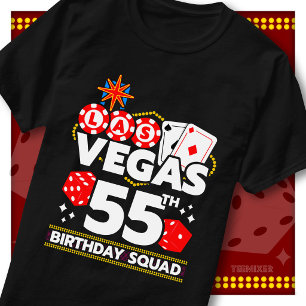 Camiseta Festa de Aniversário de 55 anos da Vegas com Grupo