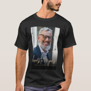 Camiseta Festa de Aniversário de 70 Anos com Foto Personali