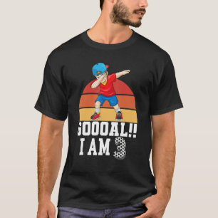 Camiseta Festa de aniversário De aniversário de 3 anos Cons