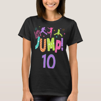 Camiseta Festa De Aniversário De Aniversário De Trampoline