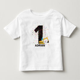 Camiseta Festa de aniversário de Caminhão de Construção de 