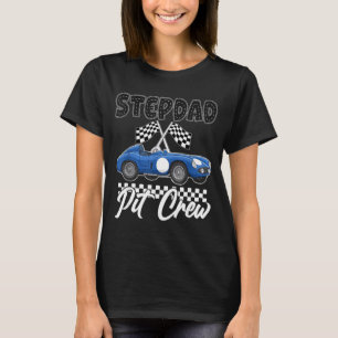 Camiseta Festa de aniversário de corrida de carros família
