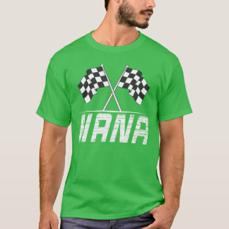 Camiseta Festa de Aniversário de Corrida Família Nana Equip