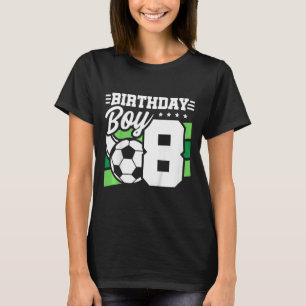 Camiseta Festa de Aniversário de Futebol Infantil - Menino