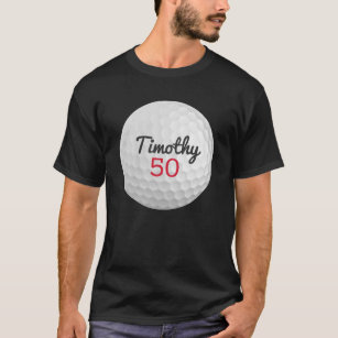 Camiseta Festa de aniversário de Golf - 50 ou outro ano