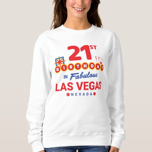 Camiseta Festa de aniversário De Las Vegas - aniversário de (Frente)