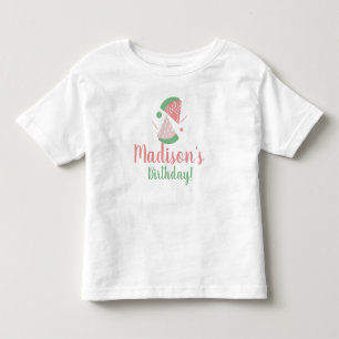 Camiseta Festa de Aniversário de Melancia de Verão Pássaro