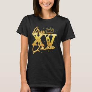 Camiseta Festa de Aniversário de Quinceanera Mexicana Festa