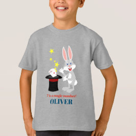 Camiseta Festa de aniversário de show do mago