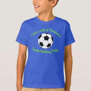 Camiseta Festa de aniversário desportiva