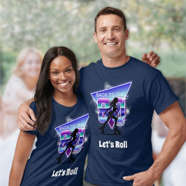 Camiseta Festa de aniversário do cilindro Vaporwave