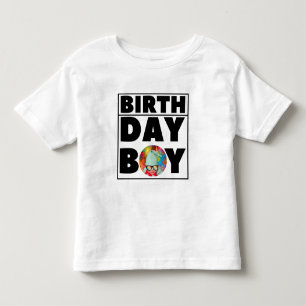CAMISETA FESTA DE ANIVERSÁRIO DO MENINO PERSONALIZÁVEL