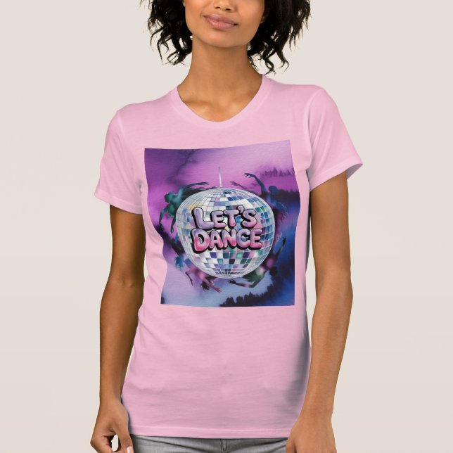 Camiseta Festa de Aniversário Let's Dance (Frente)