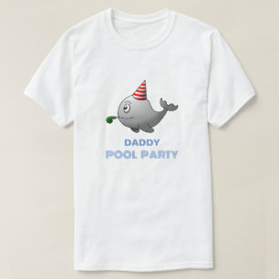Camiseta Festa de Aniversário na Piscina
